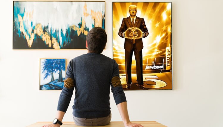 While His Digital Trading Cards Tumble in Value, Trump Says His 'Cute' NFTs Were About the Art