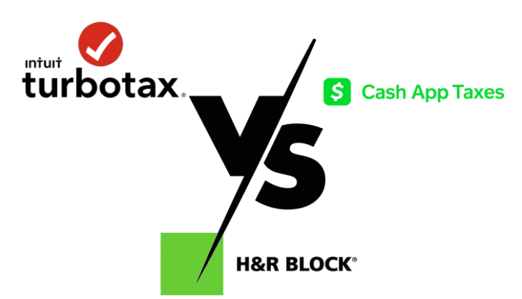 Cash App Taxes vs. TurboTax vs. H&R Block